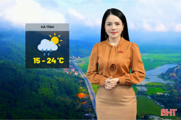 Dự báo thời tiết Hà Tĩnh ngày 24/11: Phổ biến không mưa, có nơi nắng nhẹ