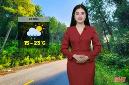 Dự báo thời tiết Hà Tĩnh ngày 25/11: Nhiều mây, không mưa, trời rét