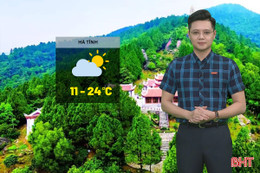 Dự báo thời tiết Hà Tĩnh ngày 29/11: Ngày có nắng, trời rét