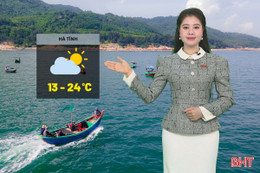 Dự báo thời tiết Hà Tĩnh ngày 27/11: Thời tiết khô ráo, trời nắng nhẹ