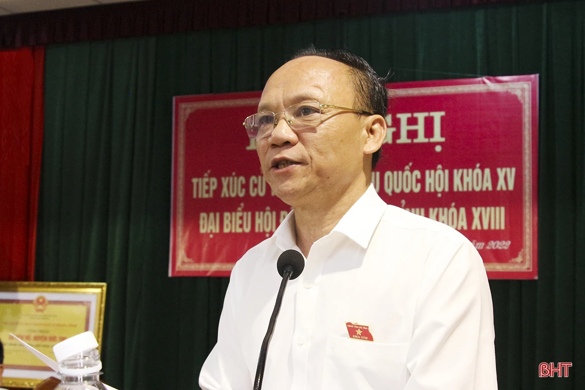 Đức Thọ cần tập trung giải quyết kịp thời các kiến nghị của người dân