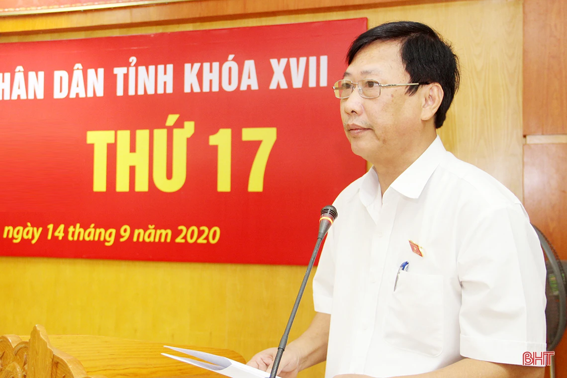 HĐND tỉnh Hà Tĩnh thông qua 5 nghị quyết, trong đó có đầu tư đường Hàm Nghi kéo dài