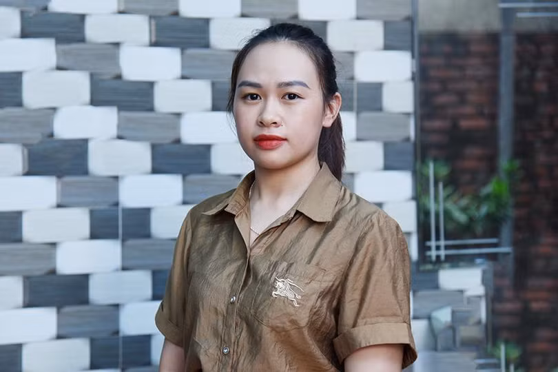 Chị Nguyễn Thị Quỳnh Trang - giáo viên Tiếng Anh - Trung tâm Ngoại ngữ New Vision (TP Hà Tĩnh).