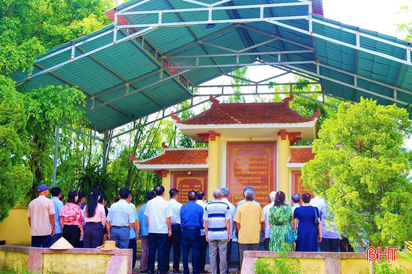 Năm 2015, Khu di tích được UBND tỉnh Hà Tĩnh công nhận là di tích lịch sử - văn hóa cấp tỉnh. ssssqqqq.jpg