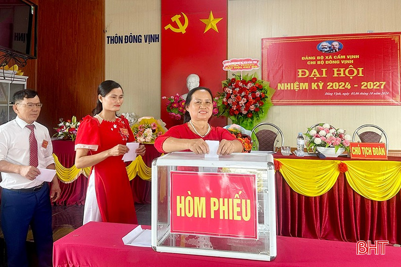 Đại hội chi bộ đã trở thành đợt sinh hoạt chính trị sâu rộng. bqbht_br_anh3-cvinh-copy.jpg