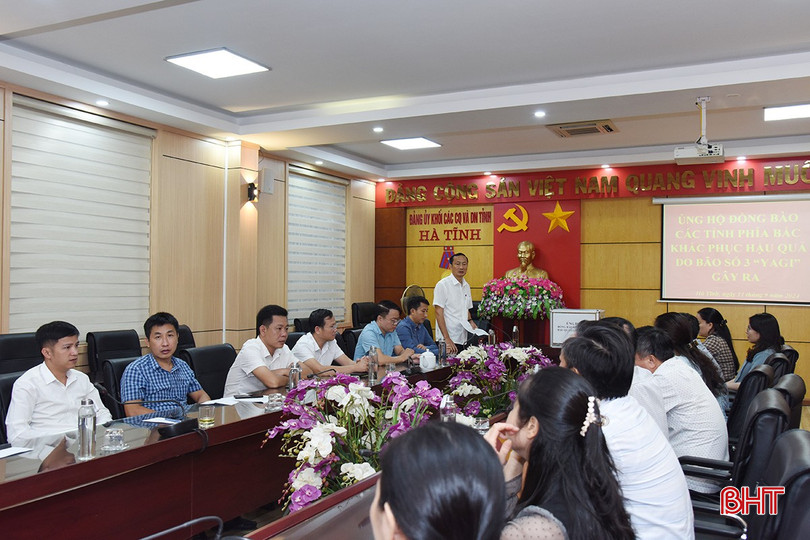 Bí thư Đảng ủy Khối CCQ&DN tỉnh Đặng Ngọc Sơn phát động ủng hộ trong toàn cơ quan. DSC_1922 copy.jpg