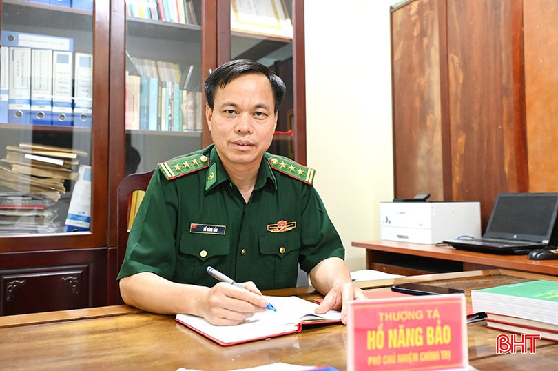 Thượng tá Hồ Năng Bảo - Bí thư Chi bộ, Phó Chủ nhiệm Chính trị, Bộ Chỉ huy BĐBP tỉnh Hà Tĩnh. bqbht_br_dsc-6006-copy.jpg