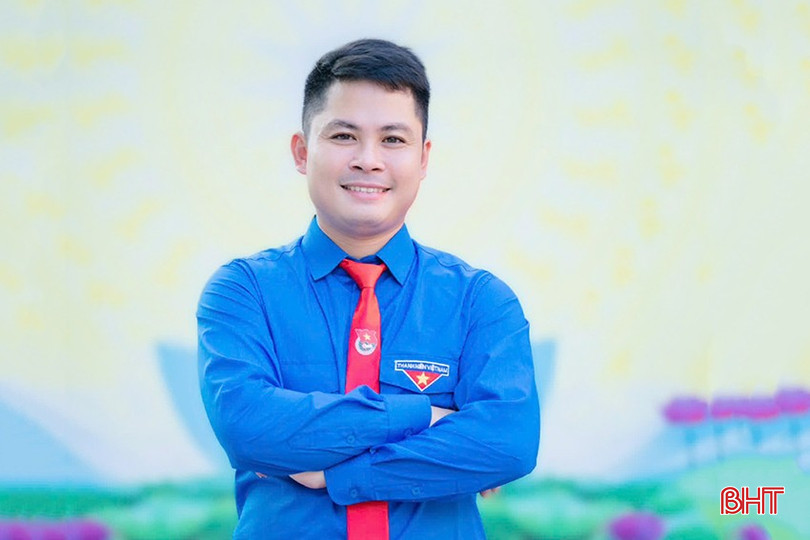 Anh Trần Văn Mừng - Phó Chủ tịch Ủy ban MTTQ, Bí thư Đoàn xã Vũ Quang. bqbht_br_de.jpg