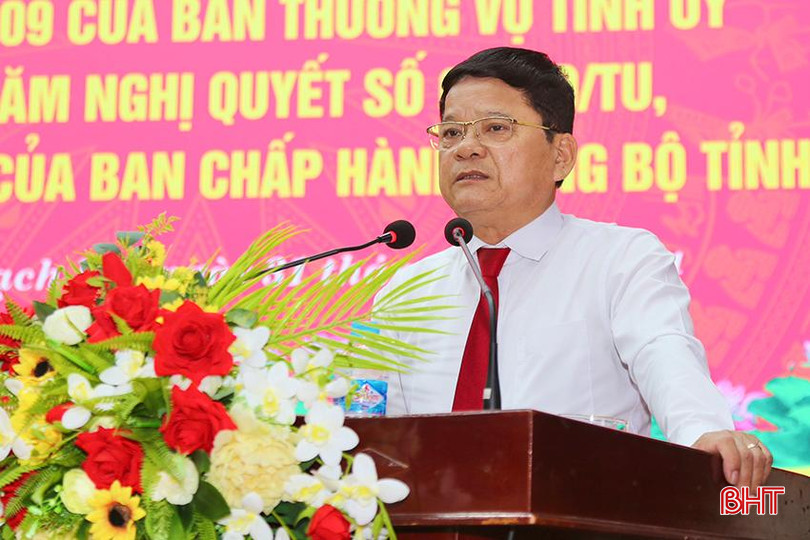 Phó Bí thư Thường trực Huyện ủy Nguyễn Văn Thắng kết luận hội nghị. anh 1111 copy.jpg