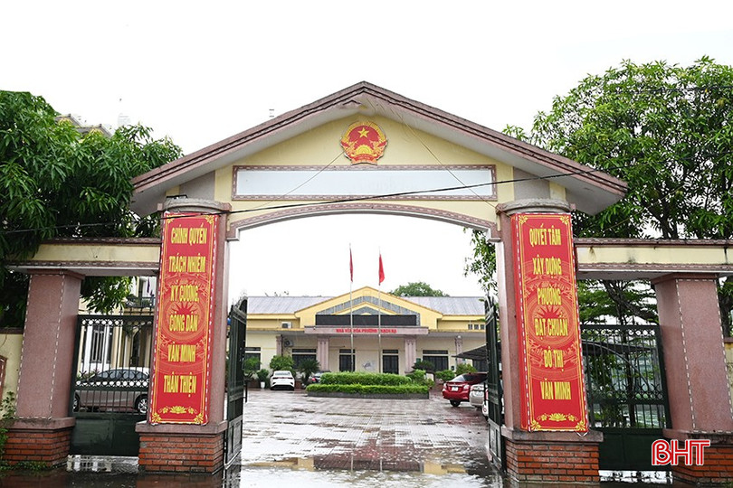 Trụ sở hành chính phường Trần Phú mới đặt tại xã Thạch Hạ. bqbht_br_dsc-6c478.jpg