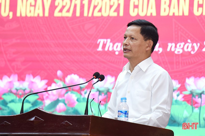 Phó Trưởng ban Nội chính Tỉnh ủy Hoàng Văn Quảng phát biểu chỉ đạo. dsc-6602-copy-2461-6244.jpg
