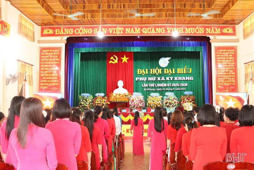 Đại hội đại biểu phụ nữ xã Kỳ Khang. bqbht_br_554087580-122135736440912984-4066938024662453057-n.jpg
