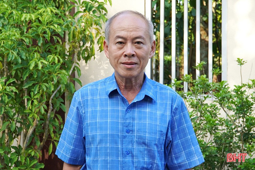 Ông Trương Quang Minh - Bí thư Chi bộ tổ dân phố 4, thị trấn Hương Khê (huyện Hương Khê) Ong Minh HKhe copy.jpg
