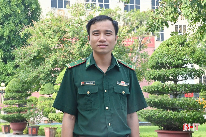 Thiếu tá Đặng Quyết Tiến - Bộ Chỉ huy BĐBP Hà Tĩnh. Qudyet Tien.jpg