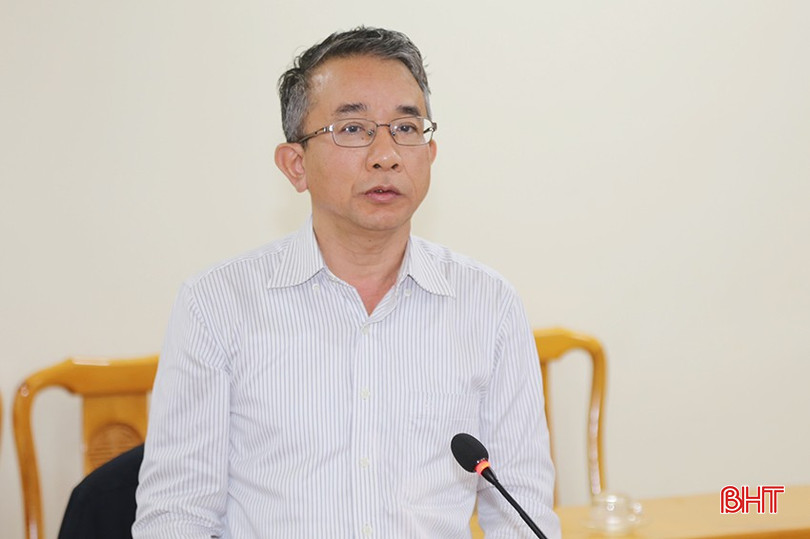 Chủ nhiệm Ủy ban Kiểm tra Tỉnh ủy Hà Văn Trọng phát biểu ý kiến thảo luận. bqbht_br_8b64f5ec-a966-4f6a-80f7-ffe1aed7cb2e.jpg