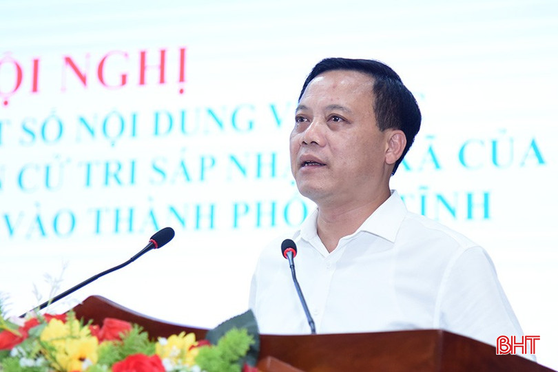 Chủ tịch UBND huyện Nguyễn Văn Khoa phát biểu chỉ đạo, quán triệt một số nội dung tại buổi tập huấn. DSC_2120 copy.jpg
