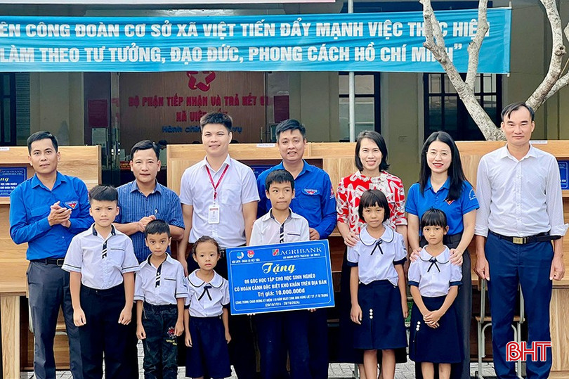 110 góc học tập được trao tặng cho các đội viên, thiếu nhi gặp hoàn cảnh khó khăn tại 39 liên đội, ở 22 xã, thị trấn trên địa bàn. Mỗi góc học tập trị giá 1 - 1,5 triệu đồng được trang bị bao gồm bàn ghế, đèn học, dụng cụ học tập... đã góp phần tạo nên không gian học tốt hơn, tạo động lực cho các em trong học tập. Nguồn kinh phí được Huyện đoàn, Hội đồng Đội và các đoàn cơ sở huy động xã hội hóa.