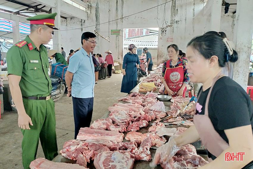 Các địa phương thành lập đoàn liên ngành kiểm tra tại các chợ, các điểm kinh doanh động vật. ssss.jpg