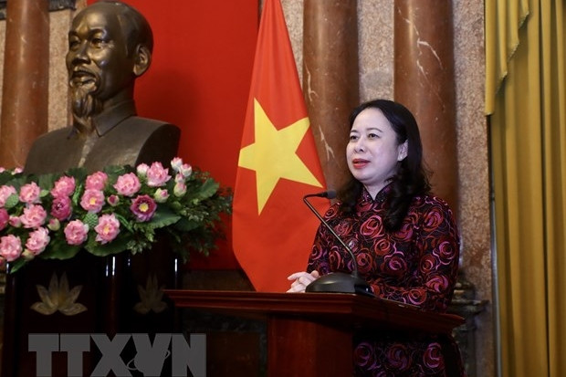 Bà Võ Thị Ánh Xuân, Phó Chủ tịch nước giữ quyền Chủ tịch nước