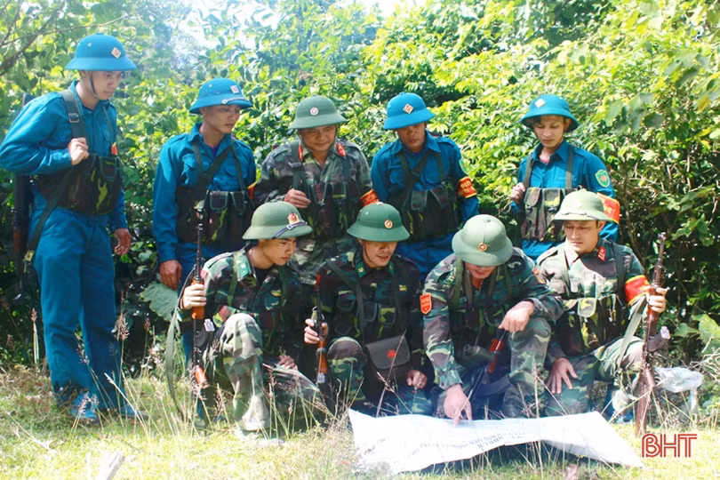 LLVT Hà Tĩnh sẵn sàng chiến đấu để Nhân dân vui tết, đón xuân