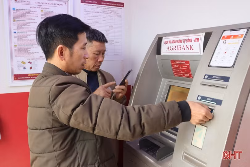 Đảm bảo nhu cầu tiền mặt cho người dân Hà Tĩnh dịp tết Nguyên đán