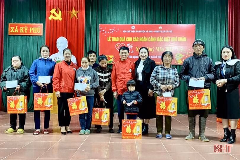 Lan tỏa yêu thương từ “Tết nhân ái” của Hội Chữ thập đỏ Hà Tĩnh