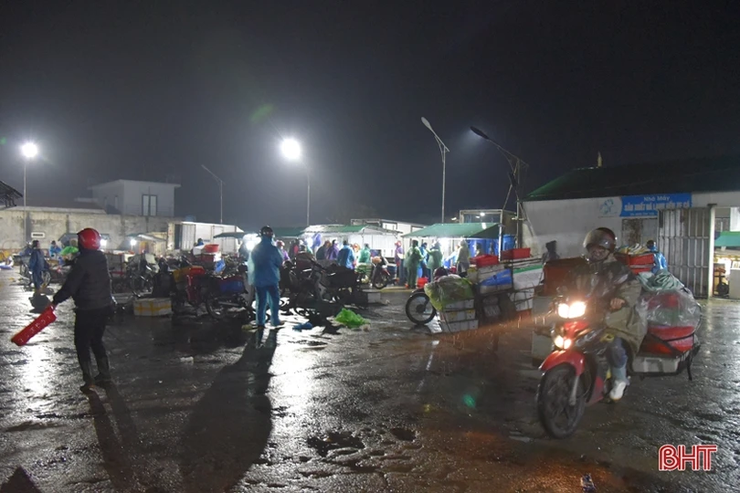 Bến cá Thạch Kim sôi động những ngày giáp tết