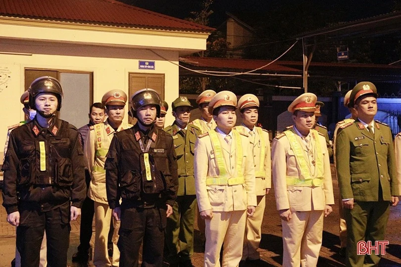 Công an Hà Tĩnh giữ bình yên trong mùa xuân mới