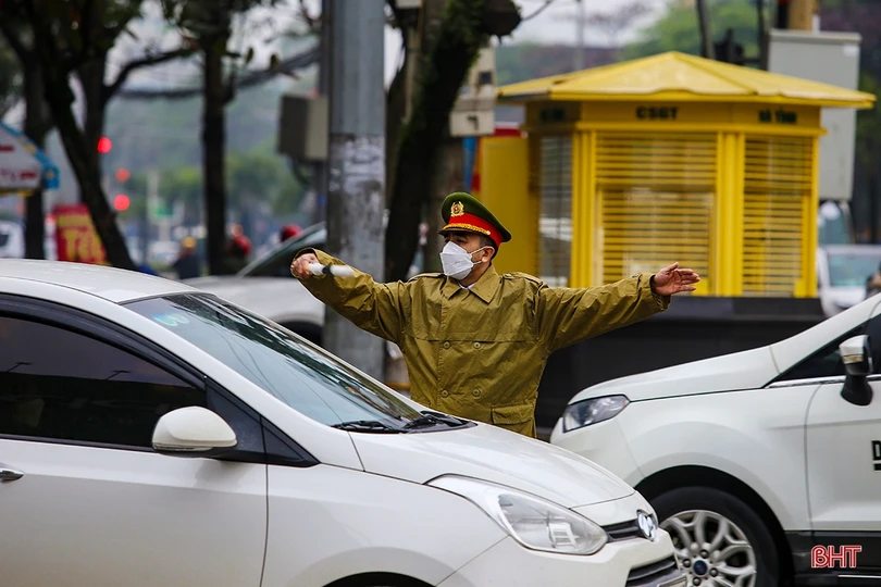 Công an Hà Tĩnh giữ bình yên trong mùa xuân mới