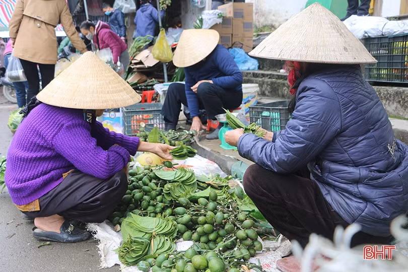 Hương vị riêng ở chợ truyền thống Hà Tĩnh ngày cuối năm
