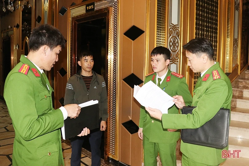 Công an Hà Tĩnh giữ bình yên trong mùa xuân mới