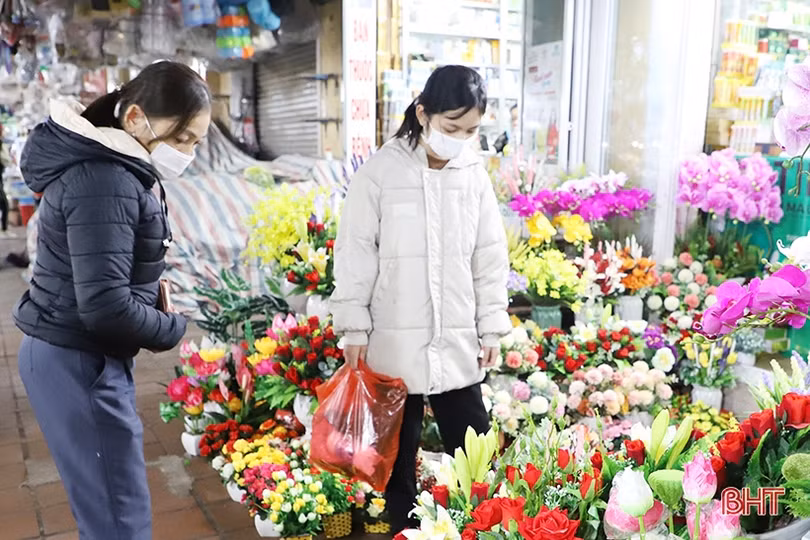 Cận tết, sức mua hàng hóa tại Hà Tĩnh tăng cao