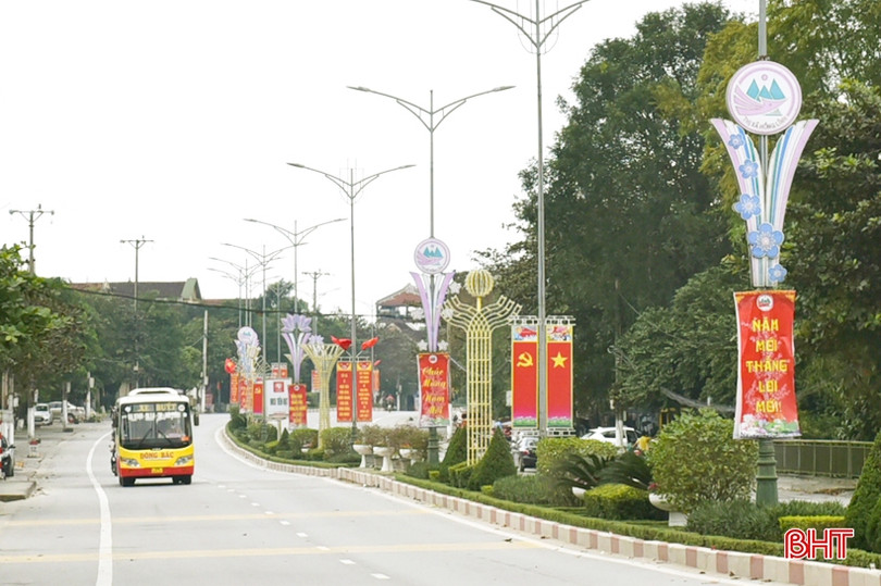 Sắc xuân tươi thắm ở thị xã phía Bắc Hà Tĩnh