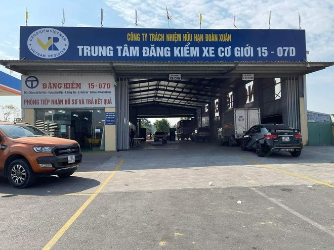 Tạm thời chưa kiểm tra các trung tâm đăng kiểm
