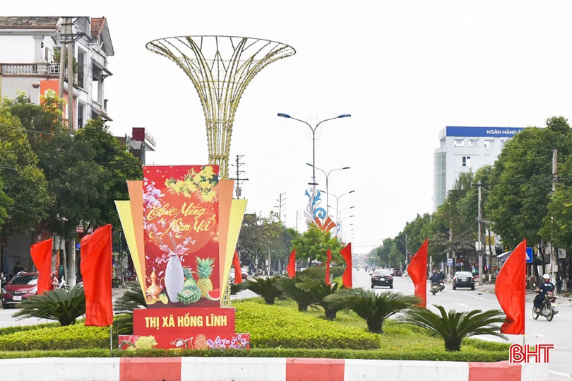 Sắc xuân tươi thắm ở thị xã phía Bắc Hà Tĩnh