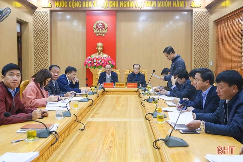 Cần đẩy nhanh tiến độ giải quyết các vụ việc tồn đọng tại TP Hà Tĩnh