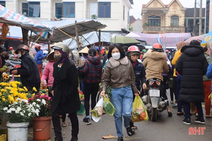 Hương vị riêng ở chợ truyền thống Hà Tĩnh ngày cuối năm