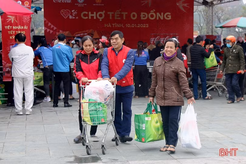 Lan tỏa yêu thương từ “Tết nhân ái” của Hội Chữ thập đỏ Hà Tĩnh