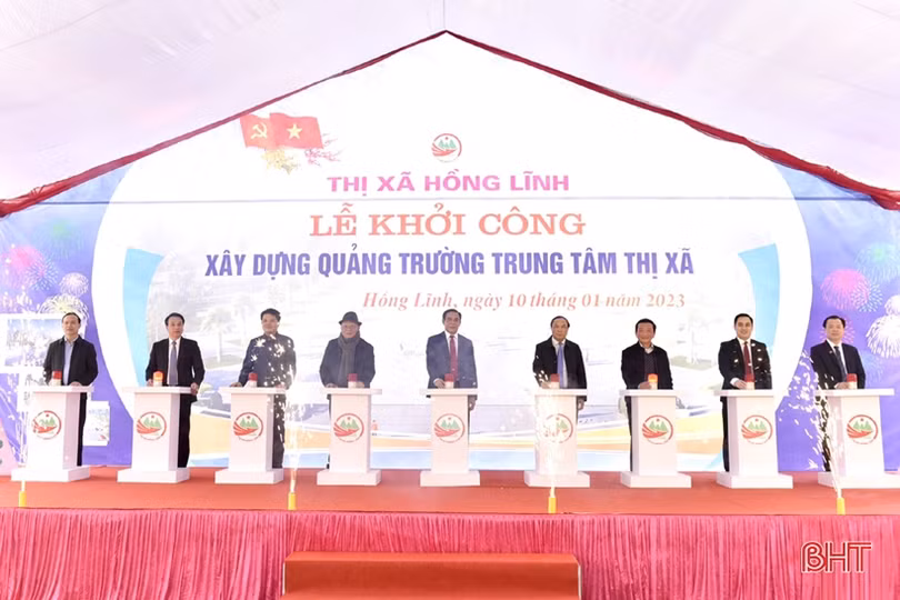 Vóc dáng đô thị văn minh dưới chân núi Hồng