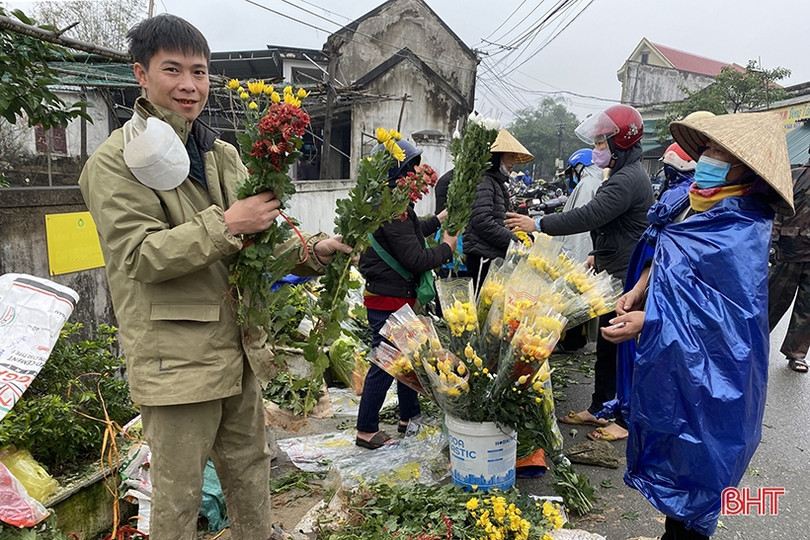 Hương vị riêng ở chợ truyền thống Hà Tĩnh ngày cuối năm