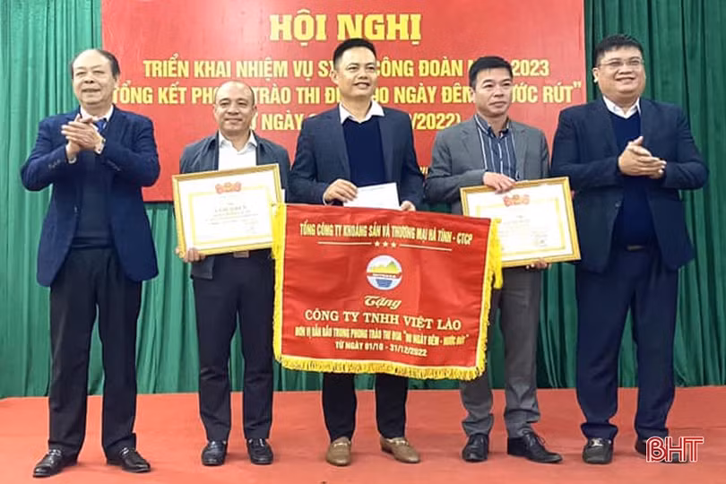 Người lao động Hà Tĩnh tích cực hưởng ứng phong trào thi đua của tổ chức công đoàn