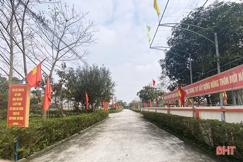 Người dân những xã nông thôn mới nâng cao rộn ràng đón tết