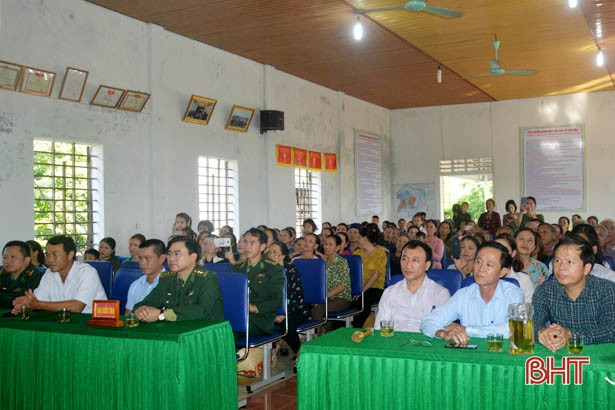 Bắc Hà nhận danh hiệu thôn văn hóa năm 2019