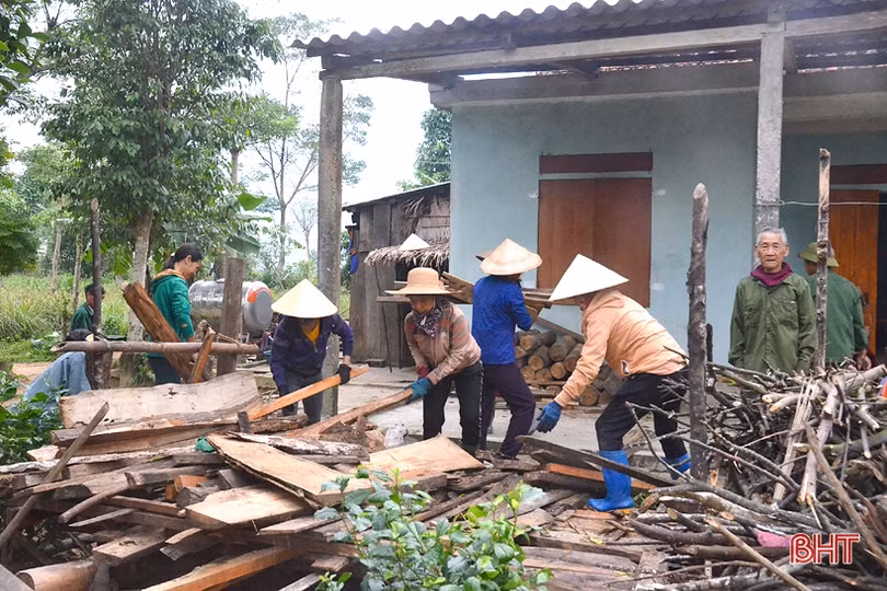 Nơi người dân là “nghệ nhân” xây khu dân cư nông thôn mới ở vùng thượng Kỳ Anh