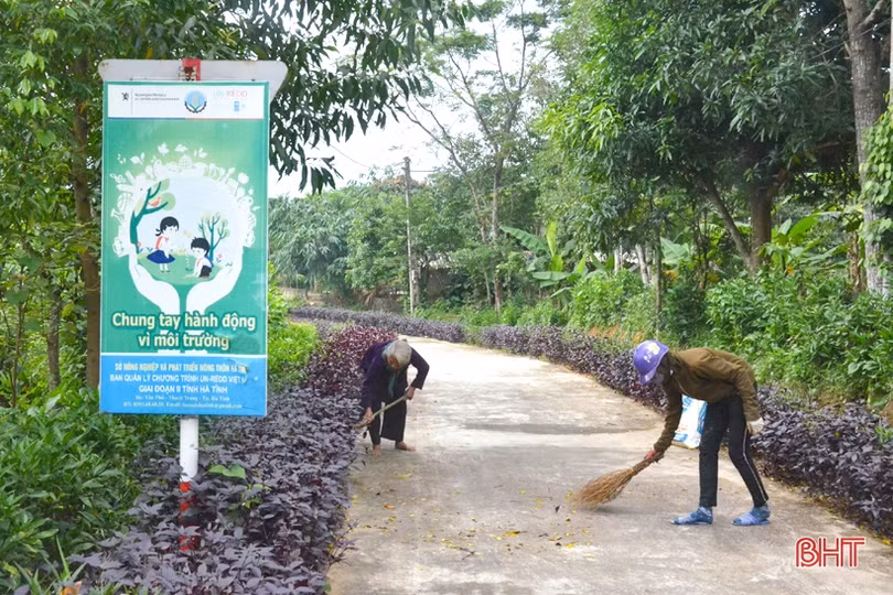Nơi người dân là “nghệ nhân” xây khu dân cư nông thôn mới ở vùng thượng Kỳ Anh