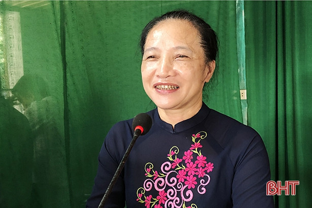 Chủ nhiệm Ủy ban Kiểm tra Tỉnh ủy vui hội kết đoàn tại Đức Thọ