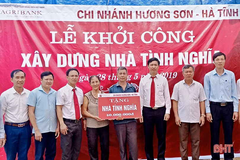 Ấm nghĩa đồng bào từ những ngôi nhà nhân ái ở huyện miền núi Hà Tĩnh