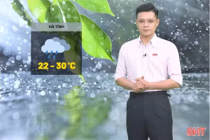 Dự báo thời tiết Hà Tĩnh ngày 8/5: Có mưa rào và dông rải rác