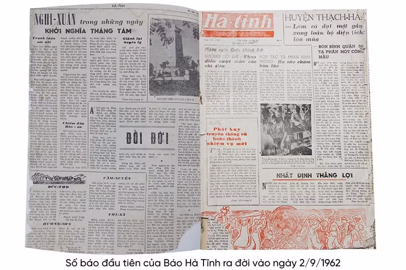 Thời kỳ đầu, Báo Hà Tĩnh xuất bản bao nhiêu kỳ/tuần? 