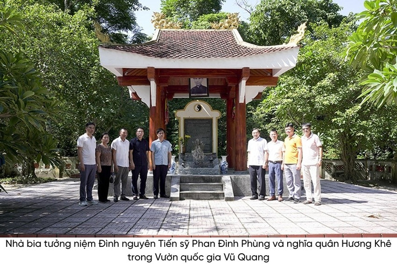 Vu Quang 국립공원은 아래의 어떤 역사적 사건과 관련이 있습니까?